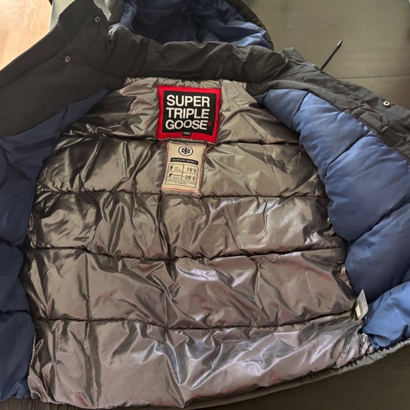 NEW Super Triple Goose Vegan Winter Jacket Size Medium - Picture 7 of 10